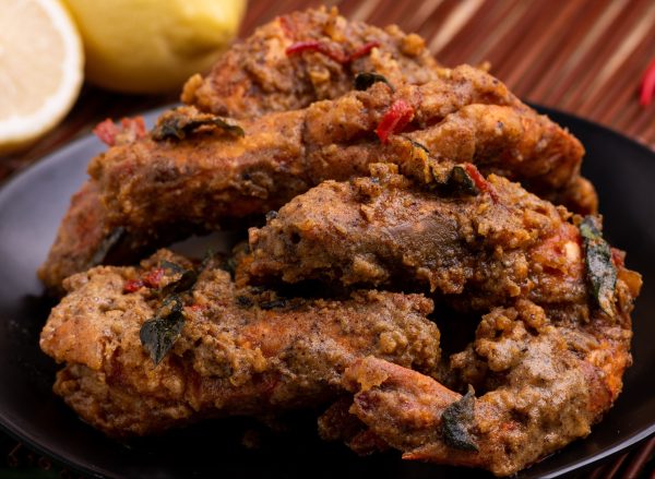 Salted Egg Prawn