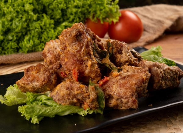 Salted Egg Pork Ribs