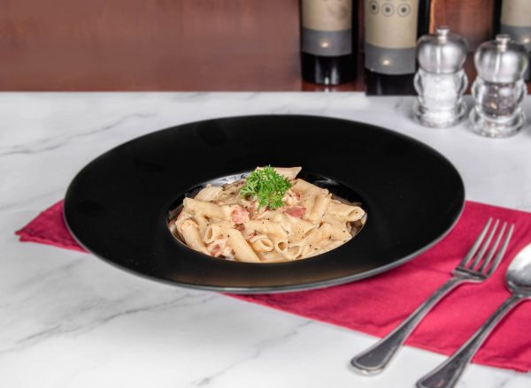 Gluten-Free Penne Alla Carbonara