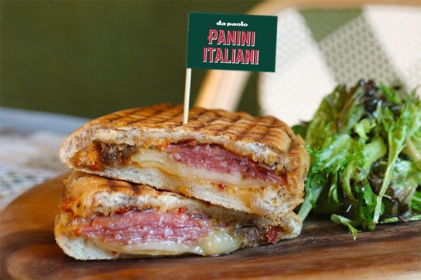 Salami & Sundried Tomato Mayonnaise Panini