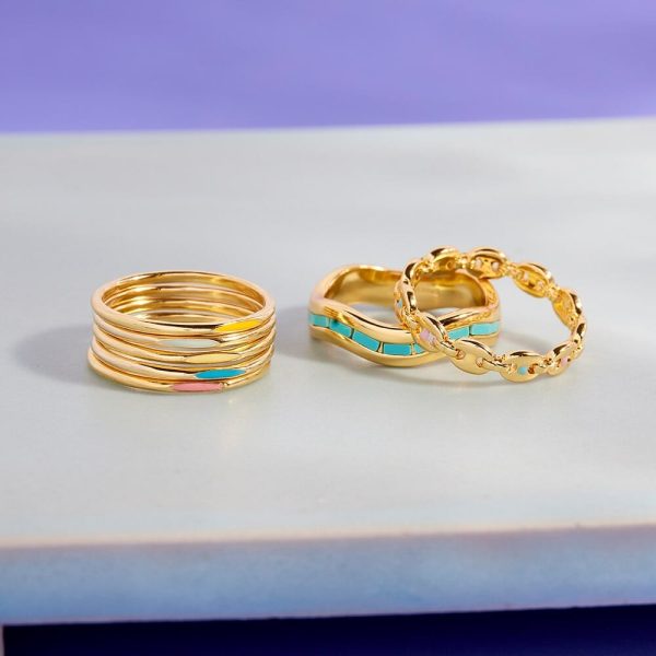 Headliner Enamel Ring Stack - Image 8