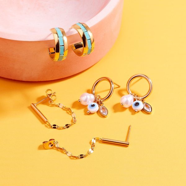 Delicate Ear Wire Earrings - Image 6