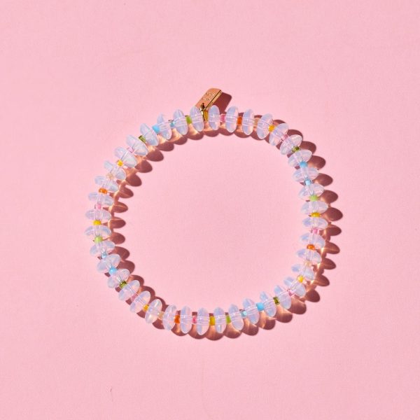 Iridescence Bead Stretch Bracelet - Image 4