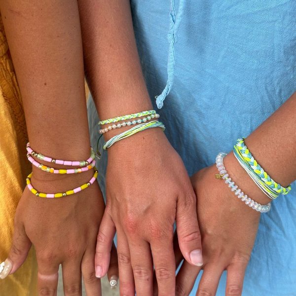 Iridescence Bead Stretch Bracelet - Image 6