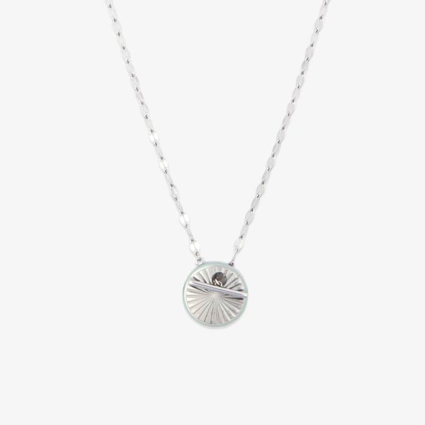 Starburst Disc Toggle Necklace - Image 2