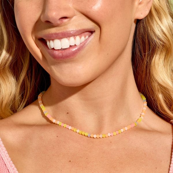 Blooming Frosted Bead Choker - Image 2