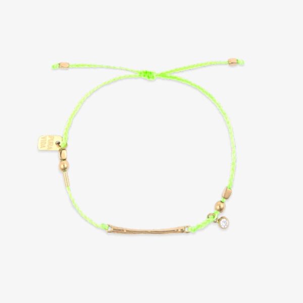 La Rosa Gold Dainty Bracelet - Image 2