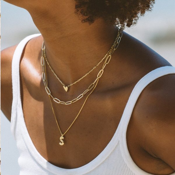 Initial Pendant Necklace - Image 3
