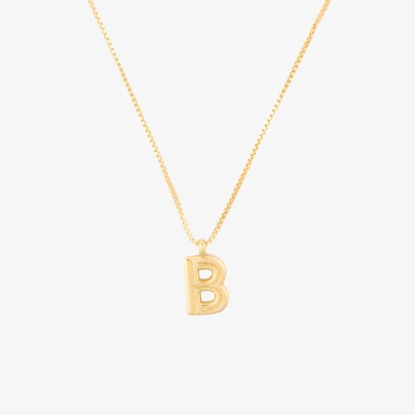 Initial Pendant Necklace - Image 32