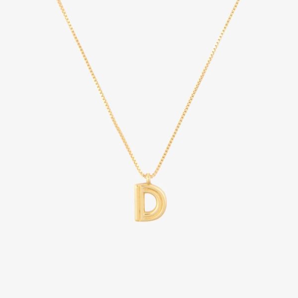Initial Pendant Necklace - Image 34