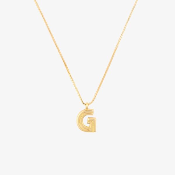 Initial Pendant Necklace - Image 23