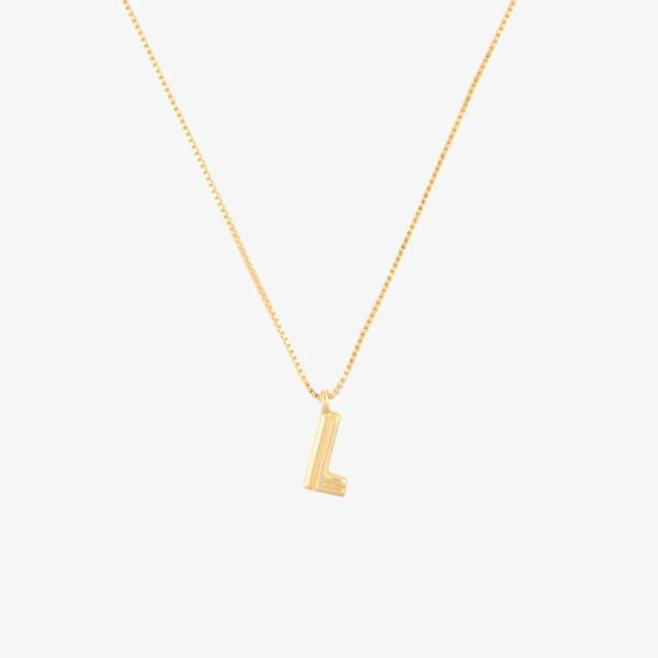 Initial Pendant Necklace - Image 28