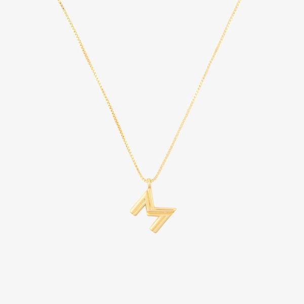 Initial Pendant Necklace - Image 29
