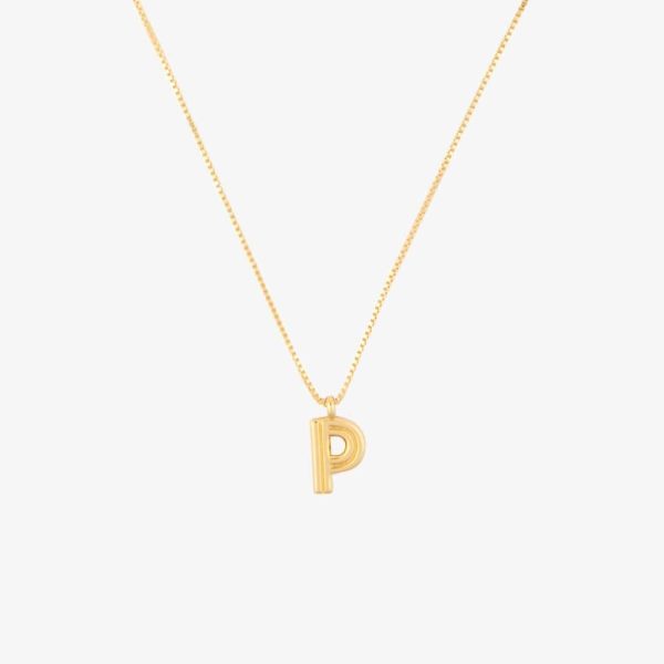 Initial Pendant Necklace - Image 12