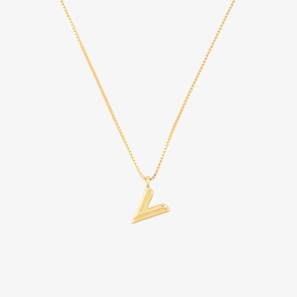 Initial Pendant Necklace - Image 17