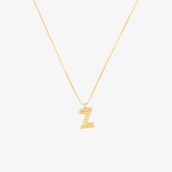 Initial Pendant Necklace - Image 21