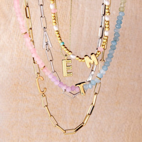 Initial Paperclip Chain Choker - Image 4