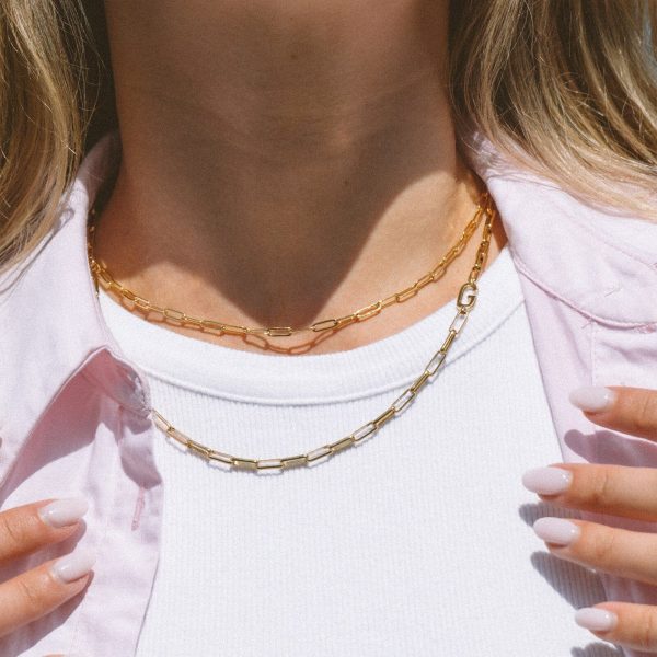 Initial Paperclip Chain Choker - Image 5