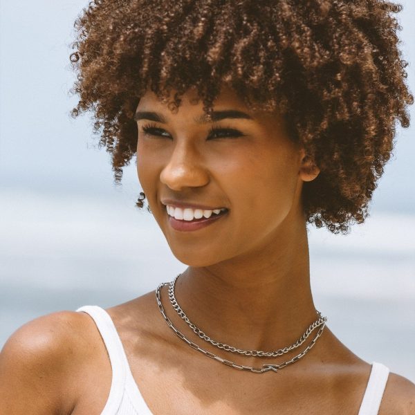 Initial Paperclip Chain Choker - Image 3