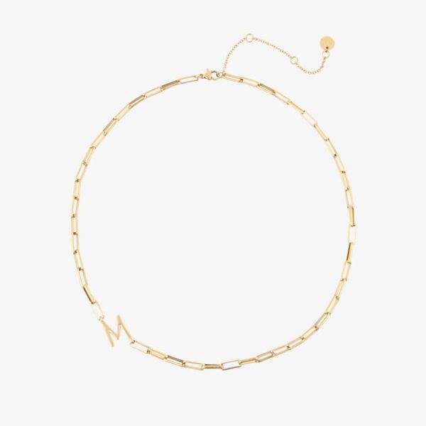 Initial Paperclip Chain Choker - Image 58