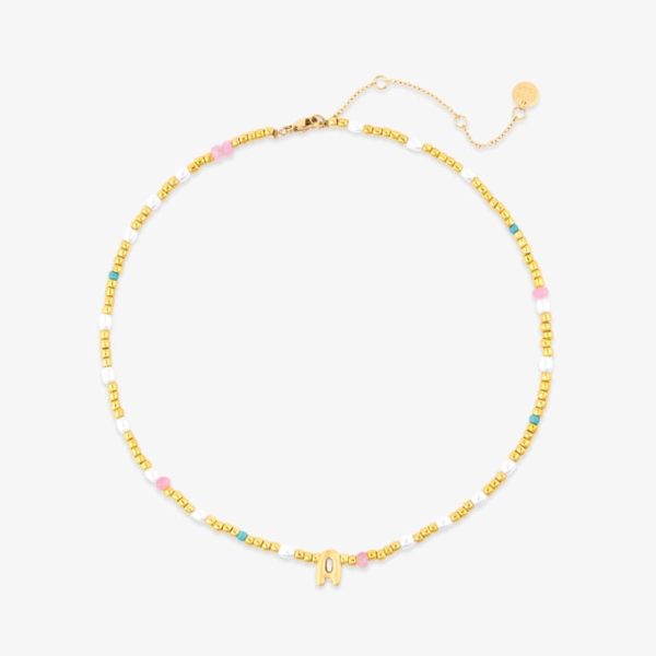 Initial Pearl & Seed Bead Choker - Image 19