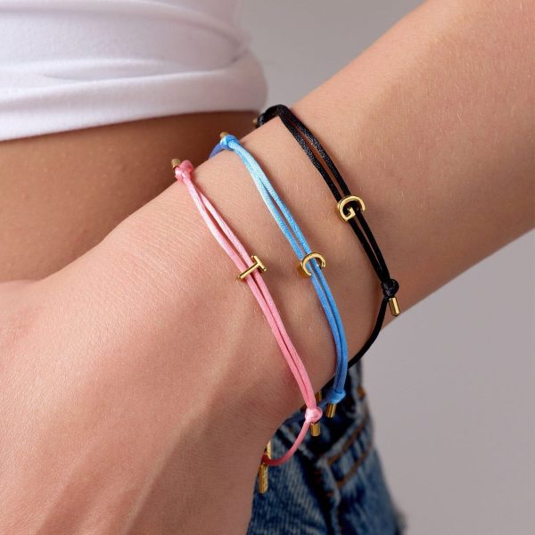 Initial Charm Bracelet - Image 2