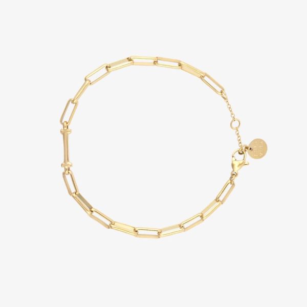 Initial Paperclip Chain Bracelet - Image 59