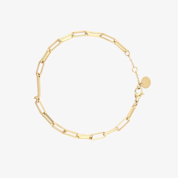 Initial Paperclip Chain Bracelet - Image 38