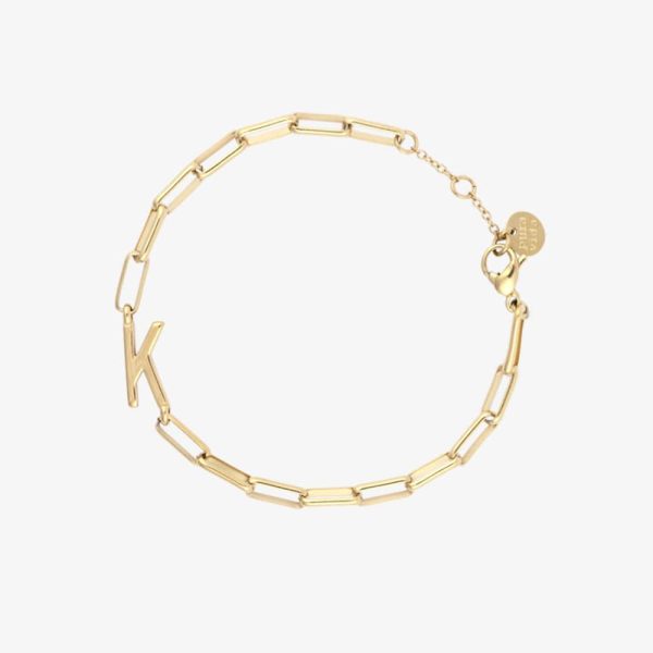 Initial Paperclip Chain Bracelet - Image 39
