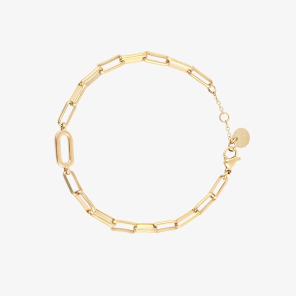 Initial Paperclip Chain Bracelet - Image 43