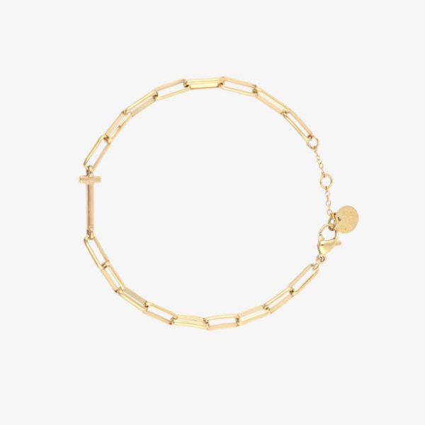 Initial Paperclip Chain Bracelet - Image 48
