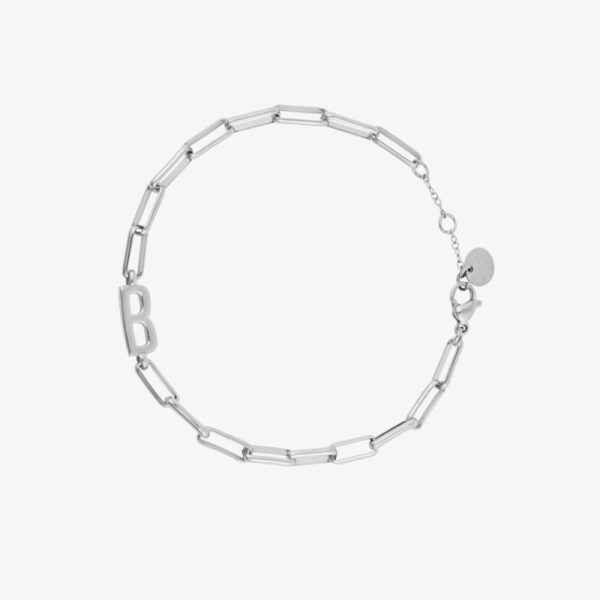 Initial Paperclip Chain Bracelet - Image 27
