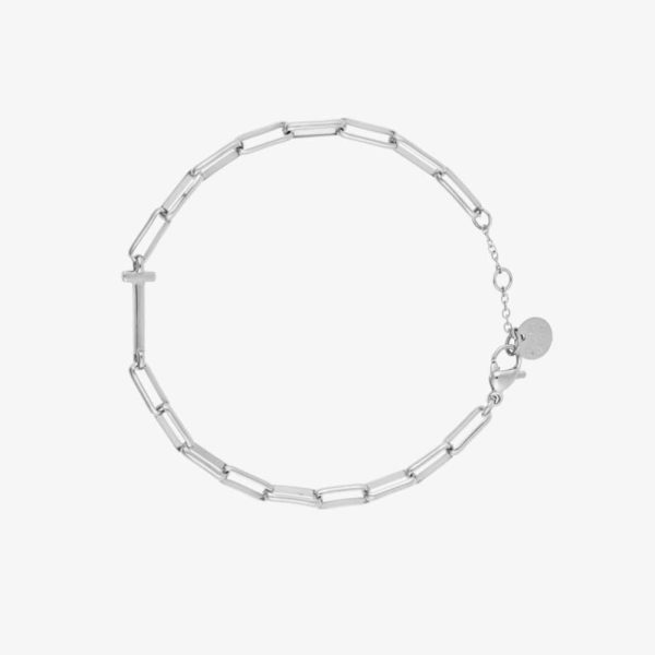 Initial Paperclip Chain Bracelet - Image 15