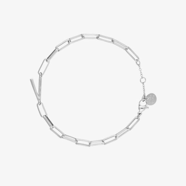 Initial Paperclip Chain Bracelet - Image 17