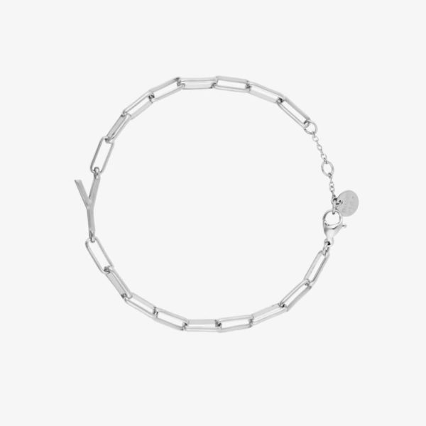 Initial Paperclip Chain Bracelet - Image 20
