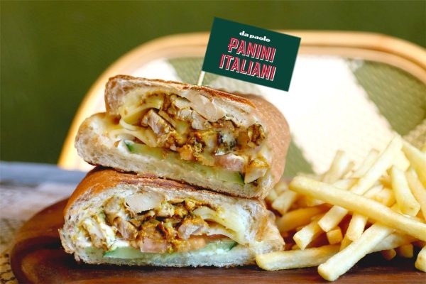 Moroccan Chicken Panini