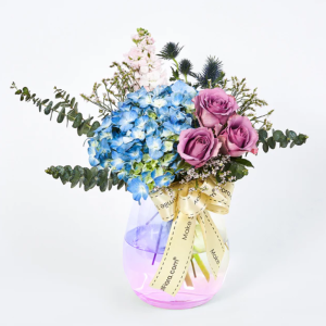 Rainbow Flushes Iridescent Table Flowers