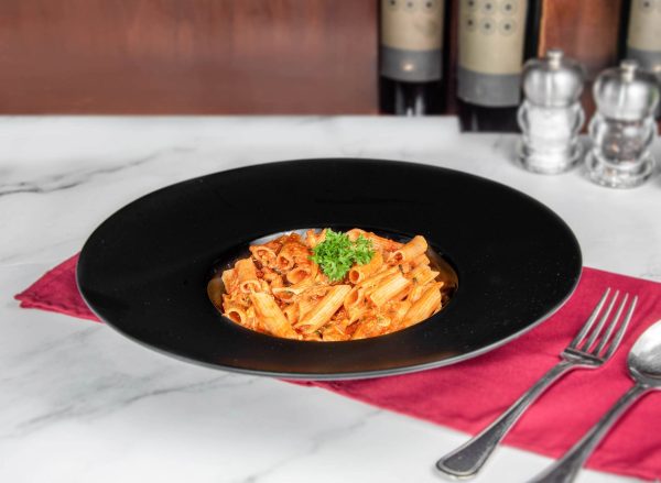 Gluten-Free Penne Al Granchio E Bisque Di Aragosta