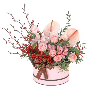 Lady in Pink - Table Flowers