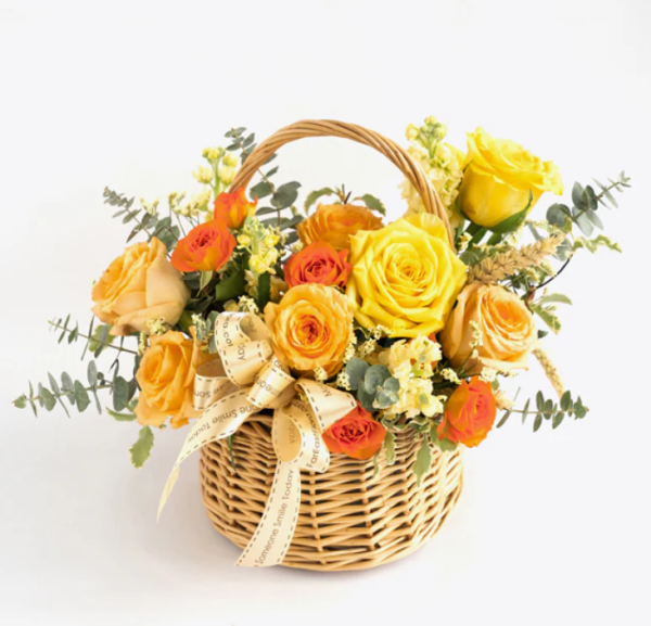 Cheerful Sunrise - Table Flowers