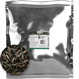 Frontier Co-op Organic Ceylon Black Tea 1-Pound Bulk High-Grown Orange Pekoe Kosher Fair Trade Certified Medium-Strong Souvenirs