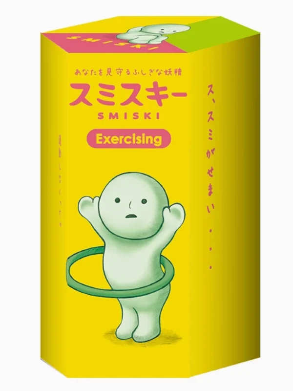 SMISKI Fitness Series Japanese Blind Box Dumbbell Sports Internet Celebrity Surprise Creative Luminous Doll Gift - Image 6