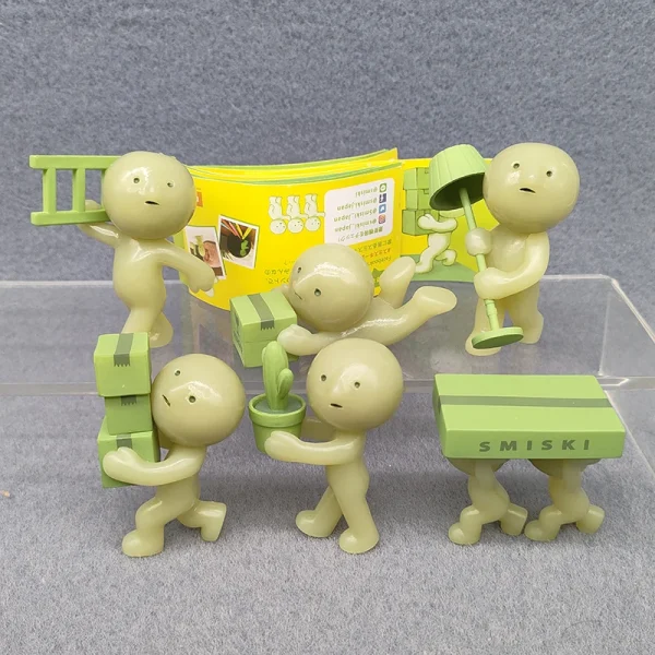 Corner Jun Smiski Luminous Figurine Car Desktop Bathroom Table Lamp Decoration Ornaments - Image 3
