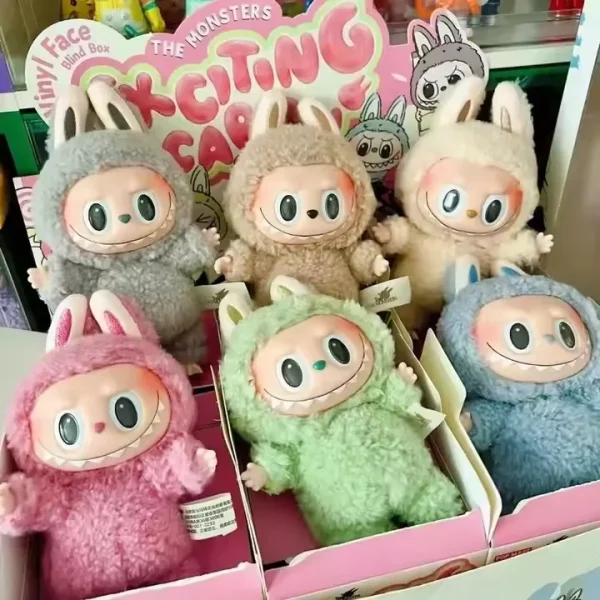 Wholesale 100% Popular Market 100% Original Monster Stimulation Macaron Labu Children Gift Toy Action Figure Series Blind Box - Image 2