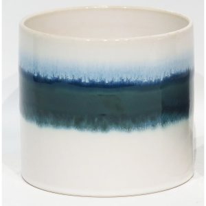 Blue and White Glaze Planter