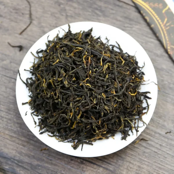 FullChea Chinese Black Tea Loose Leaf Golden Monkey Health Tea with Gold Tips 8.8oz / 250g Souvenir - Image 4