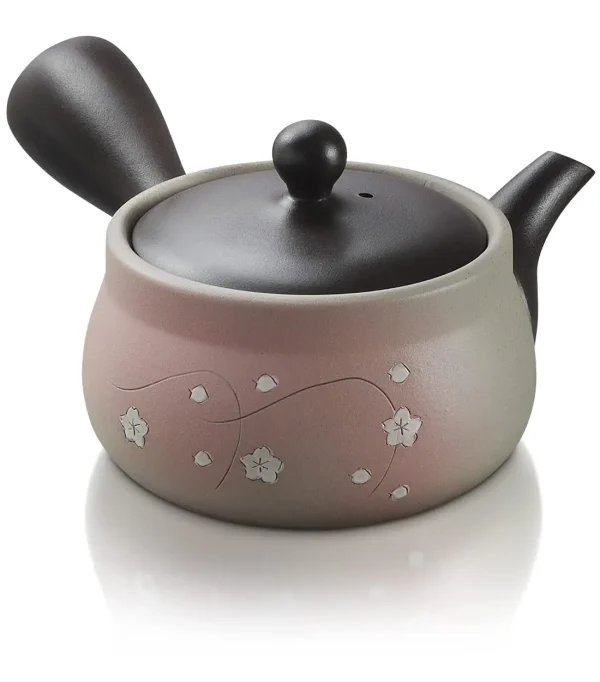 Nozomi Japanese Teapot Tokoname Kyusu Set 2-Piece Premium Japanese Green Tea Non-GMO Delicate Flavor Souvenir for Tea Lovers - Image 6