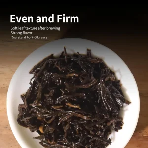 LAPALIDE 3.53 Oz Puerh Tea and 3.53 Oz Black Tea Loose Leaf 3.53 Oz Souvenir Collection