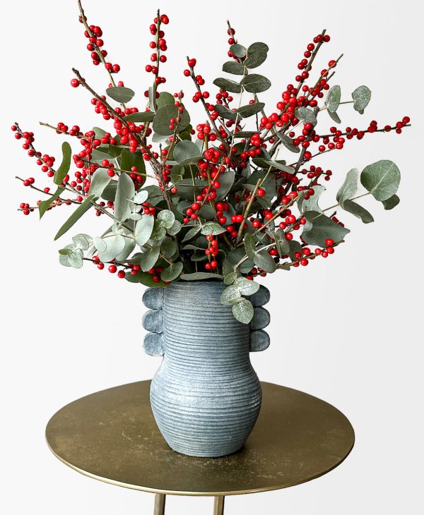 Berry Merry Red Ilex (arrives in vase)
