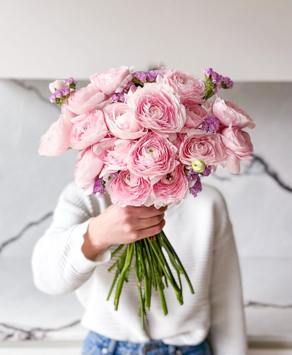 Bubble Gum Ranunculus (18+ stems) - Image 3
